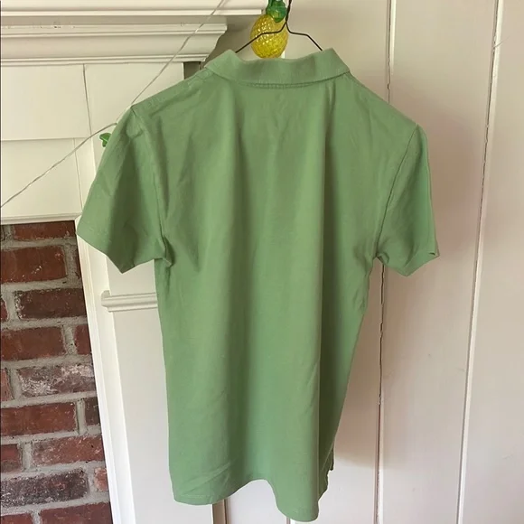 Crewcuts Green Polo Shirt for Kids with Dinosaur Patch. - Picture 6 of 6